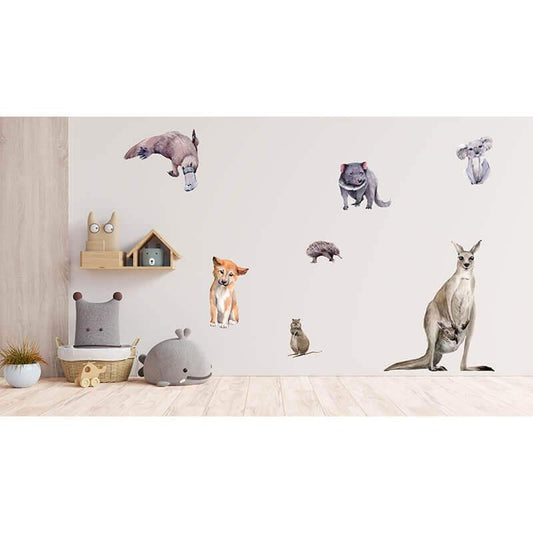 Australian Animals Wall Stickers