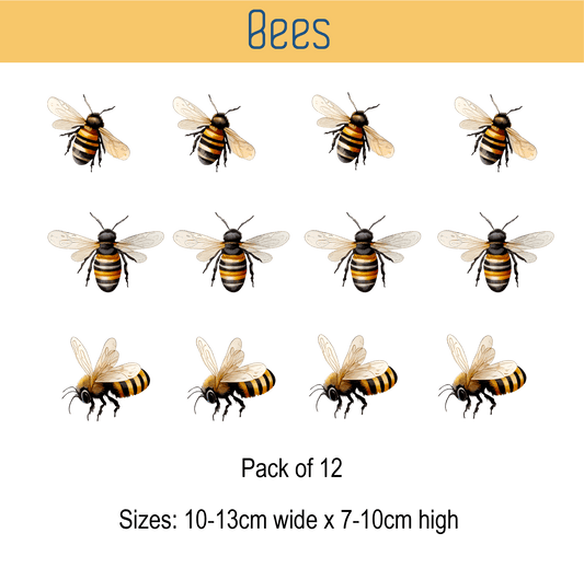 Bee Wall Sticker Decals