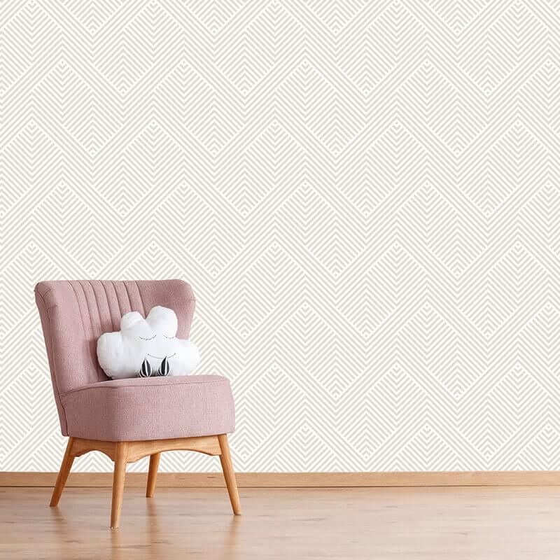 Cornice Geometric Wallpaper