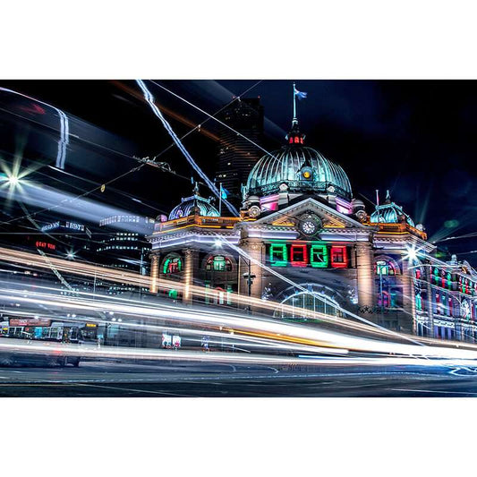 Flinders Street Station Melbourne Wall Mural