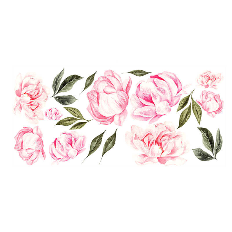 Peonies Wall Stickers