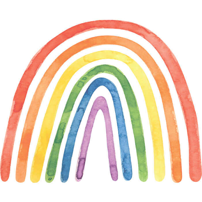 Mini Rainbows Wall Stickers