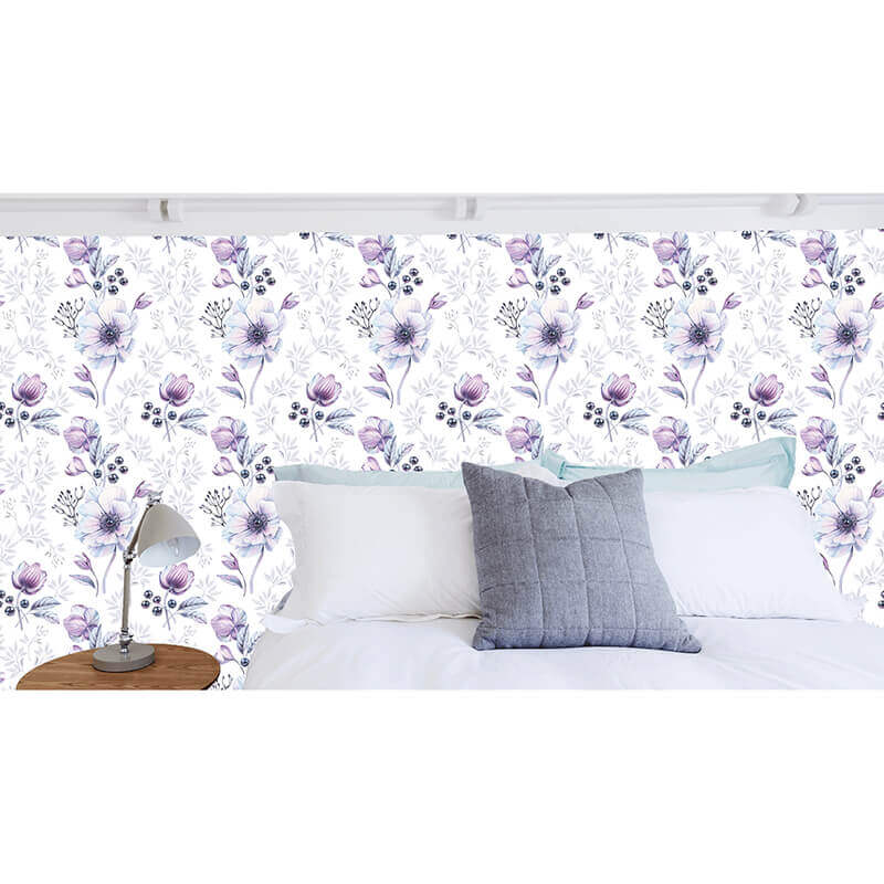 Flowers Purple Wallpaper
